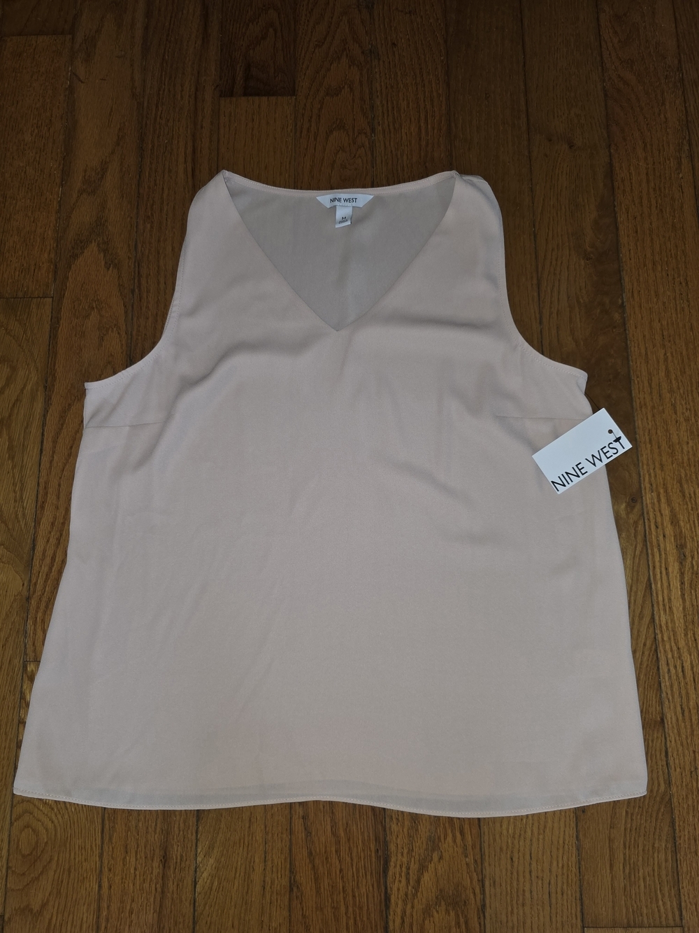 Nine West Blush V-Neck Sleeveless Camisole